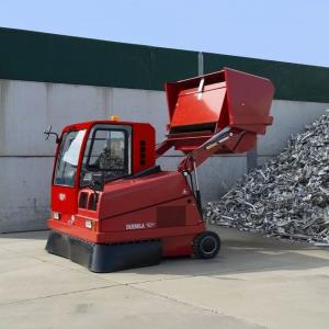 RCM Duemila with Enclosed Air Conditioned Drivers Cabin Rider Vacuum Sweeper